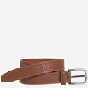 Soft Perforated Leather Belt image number null