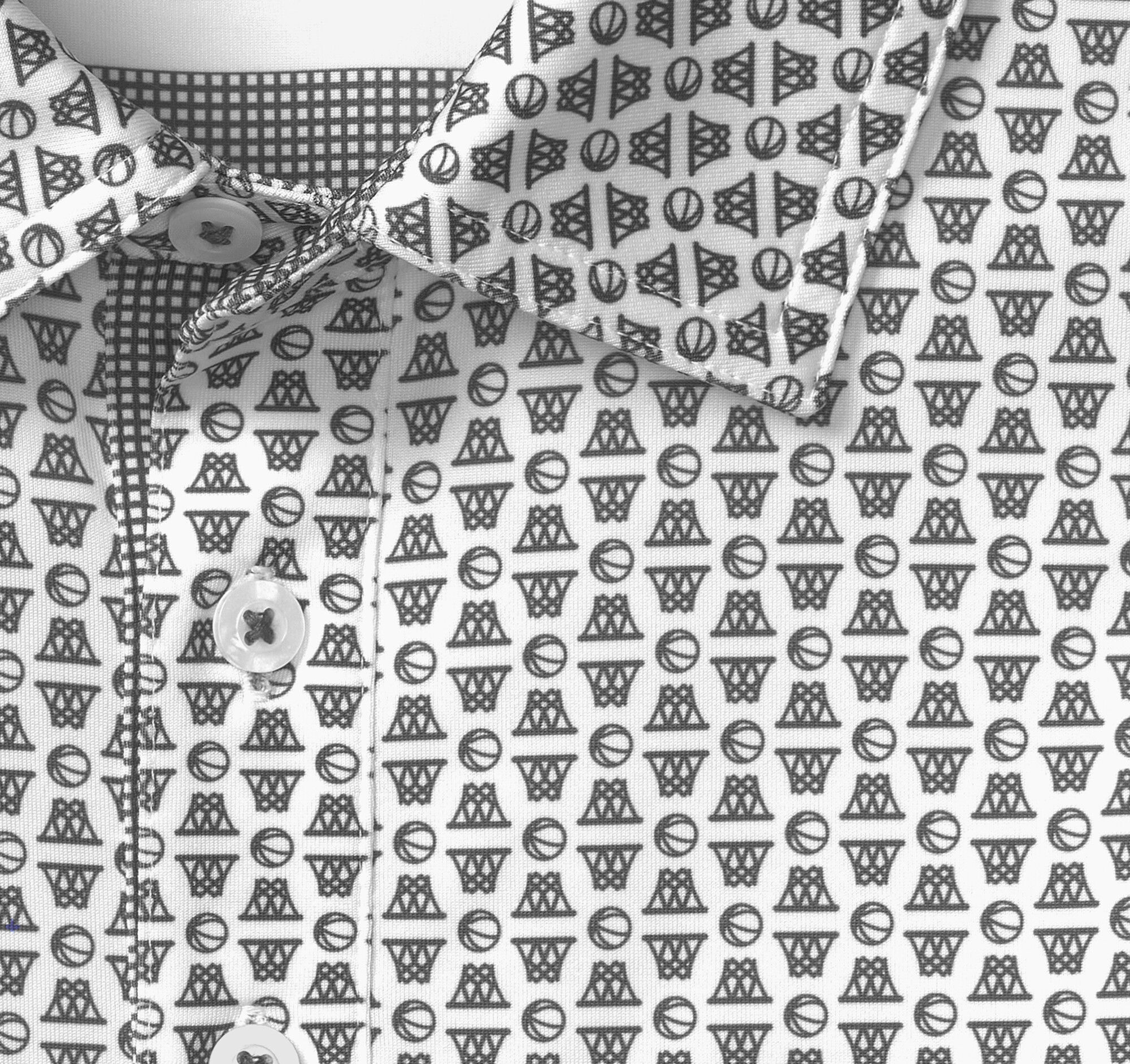 Game Day XC+™ Basketball Print Polo