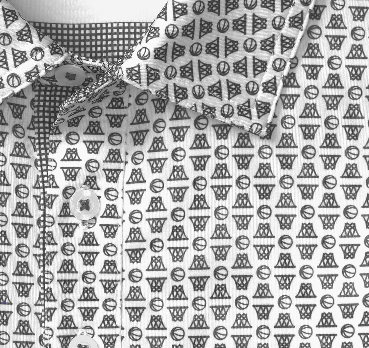 Game Day XC+&trade; Basketball Print Polo image number null