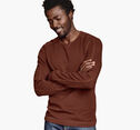 Split-Neck Pullover image number null