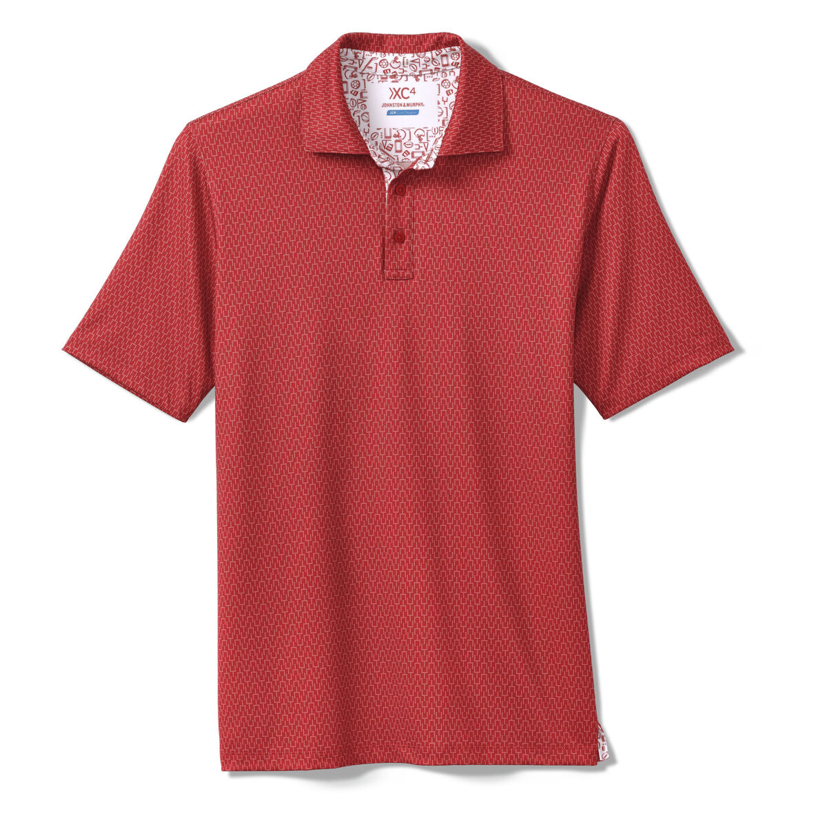 Game Day XC4® Goal Post Print Polo image number null