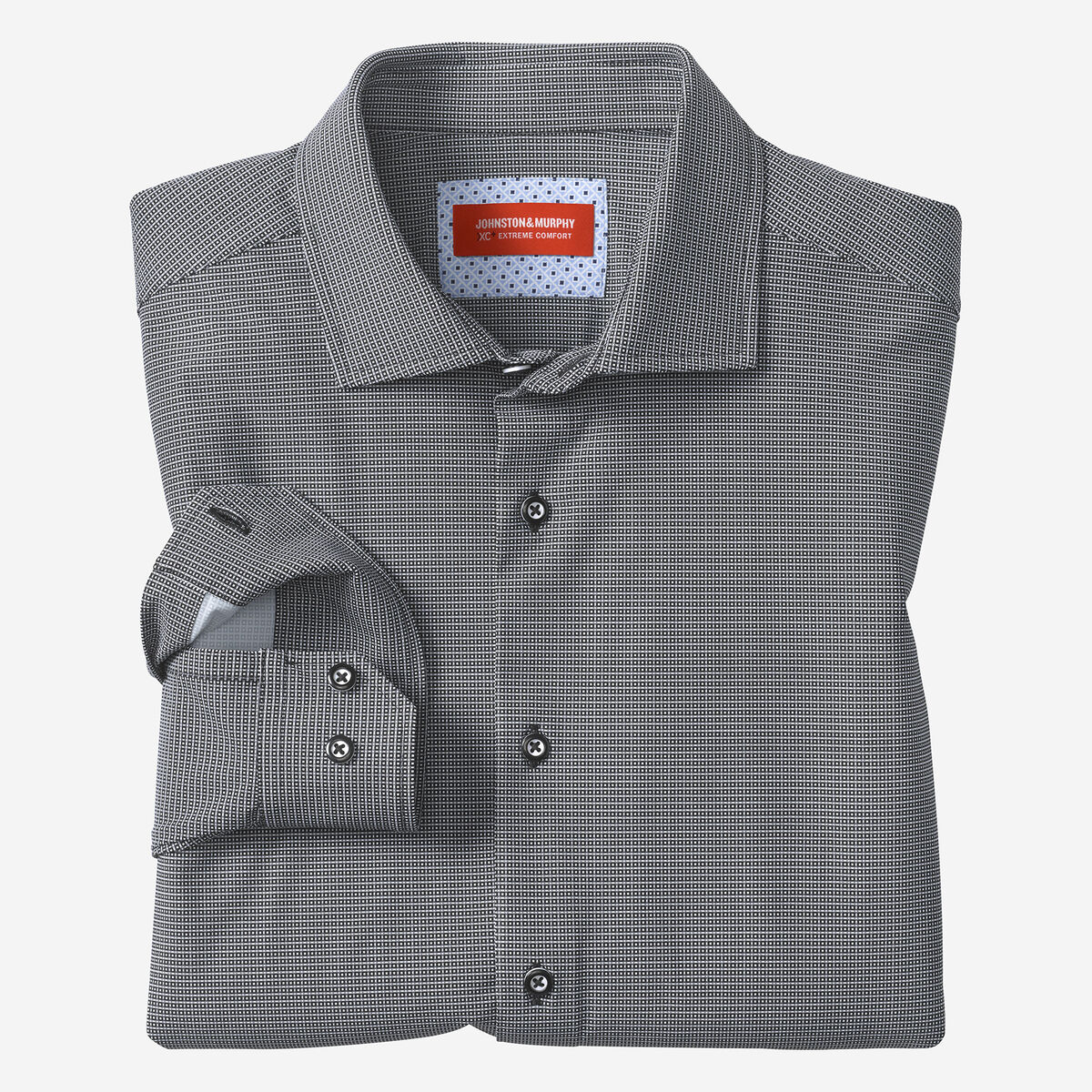 XC+&trade; Motion Long-Sleeve Dress Knit Shirt image number null