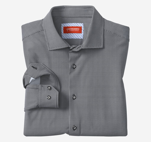 XC+&trade; Motion Long-Sleeve Dress Knit Shirt - Black Box