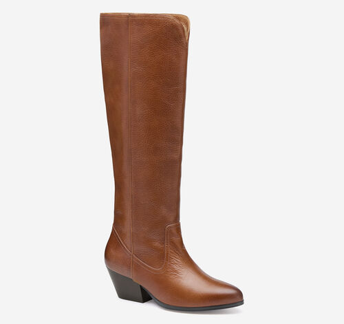Tristen Tall Boot - Cognac Full Grain