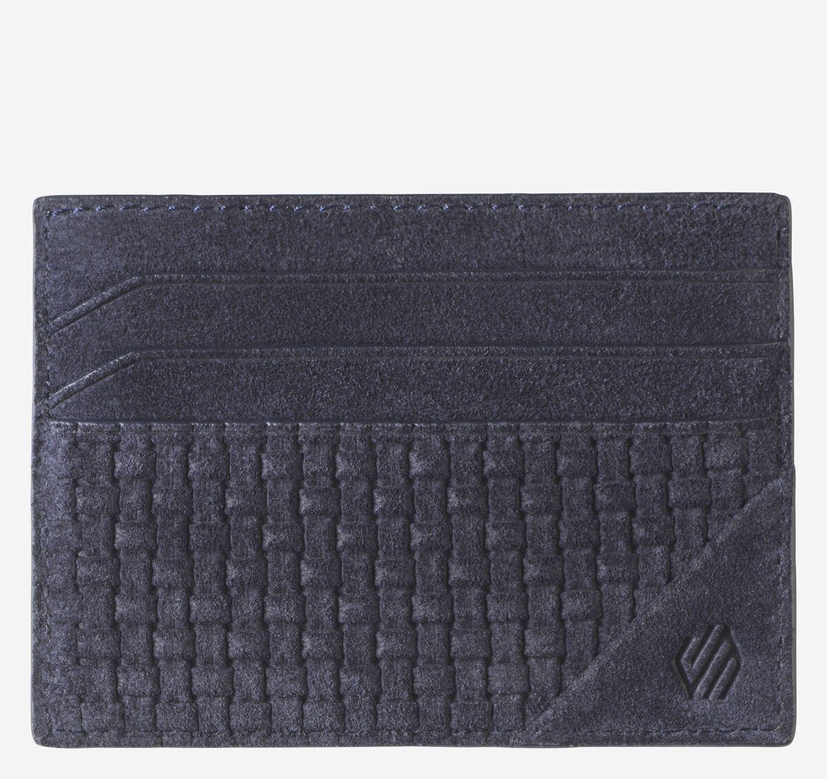 Suede Basketweave Weekender Wallet image number null