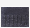 Suede Basketweave Weekender Wallet image number null
