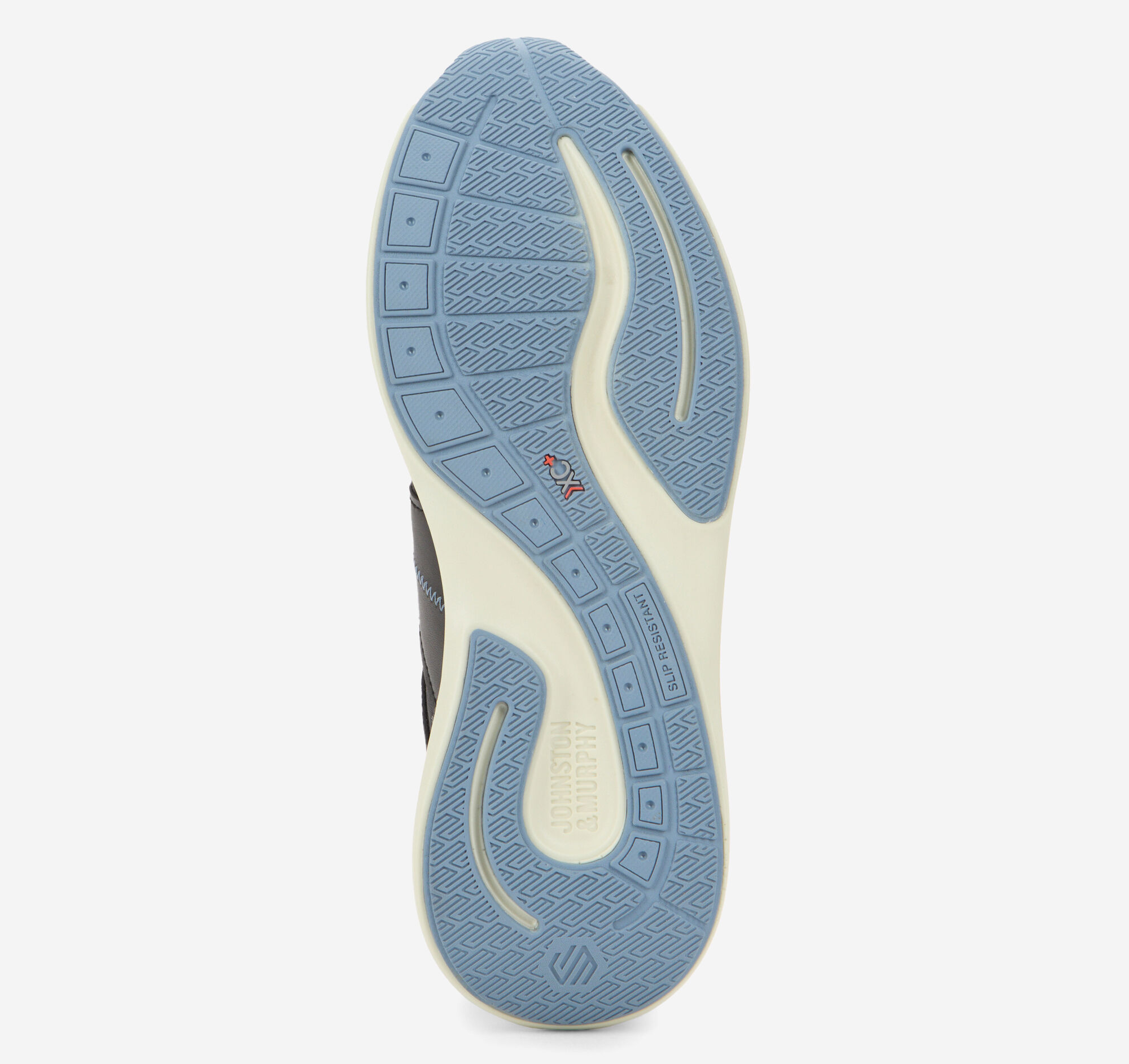 Men's XC+™ Declan Jogger in Gray Suede/Black Waterproof Full Grain