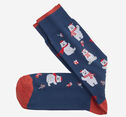 Pima Cotton Holiday-Themed Socks image number null