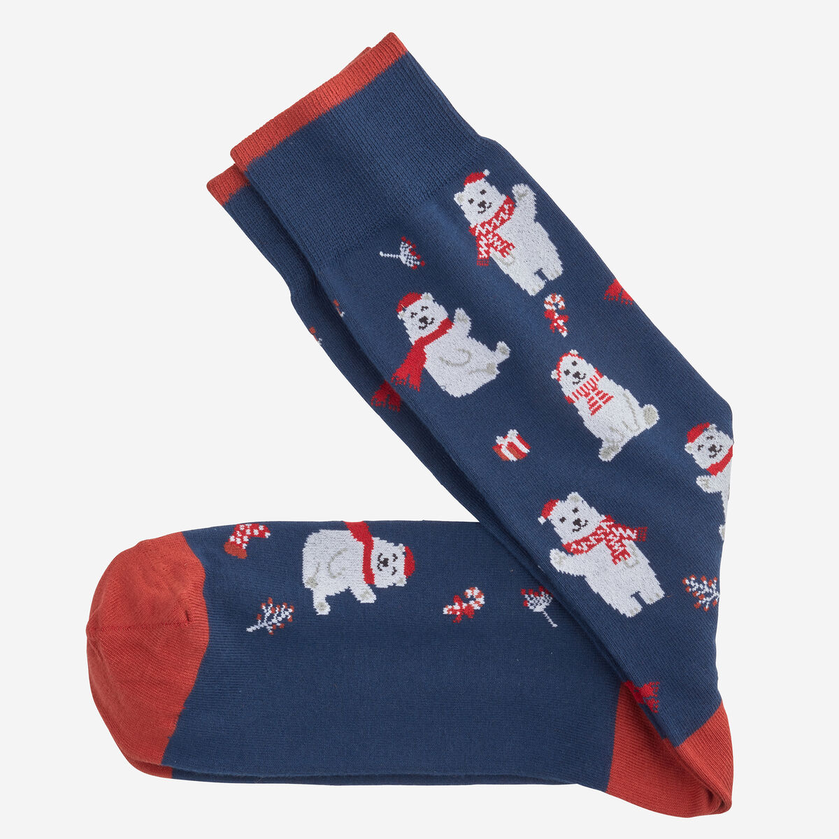 Pima Cotton Holiday-Themed Socks image number null