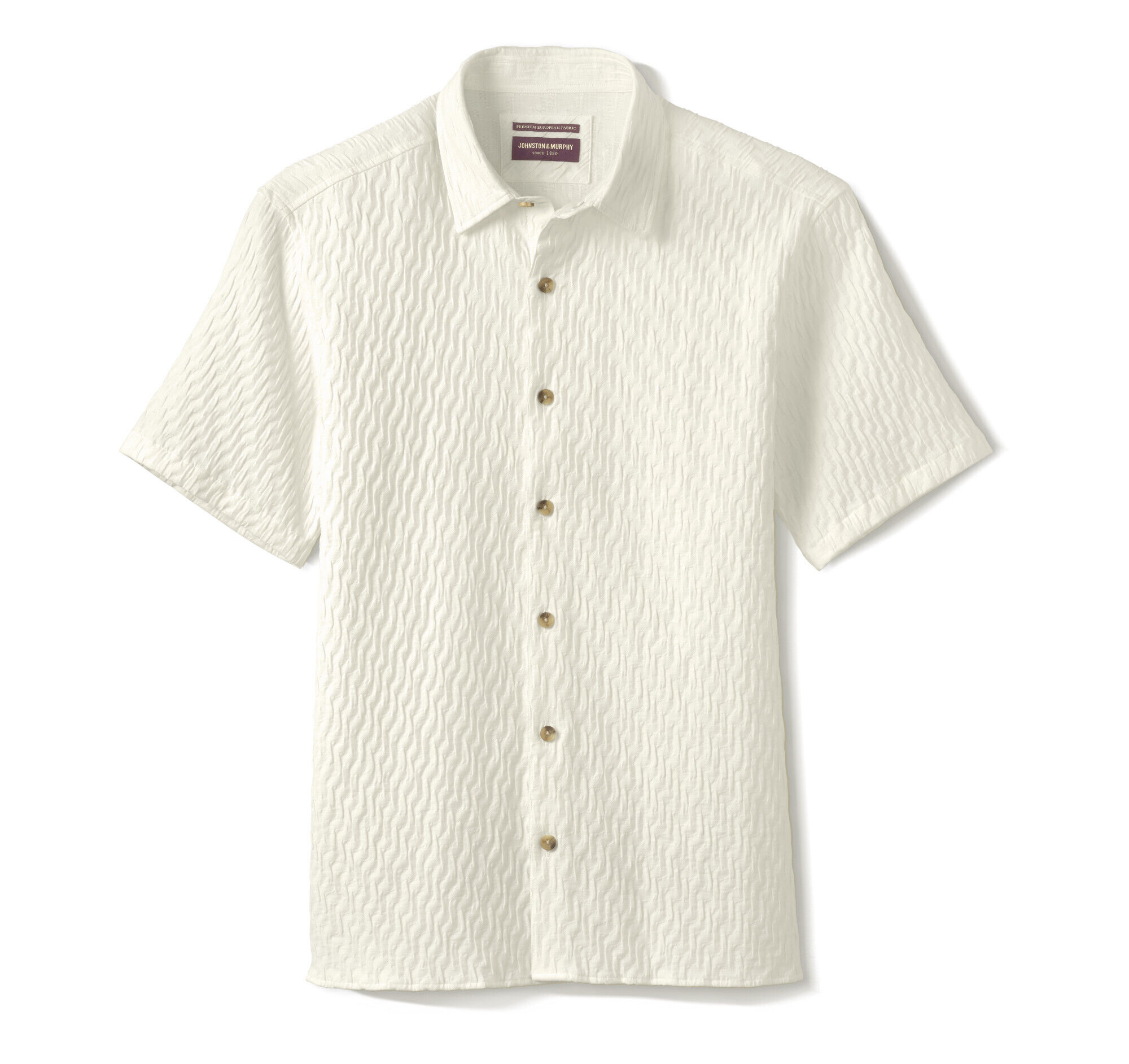 Monterey Textured Short-Sleeve Shirt