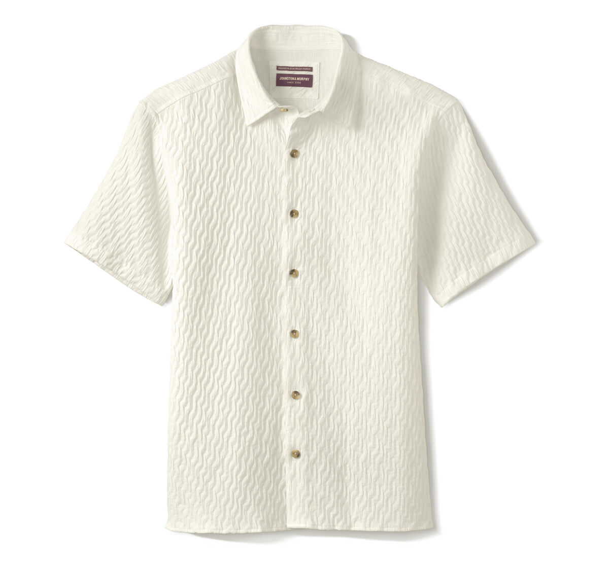 Monterey Textured Short-Sleeve Shirt image number null