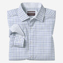 Linen-Blend Dress Shirt image number null