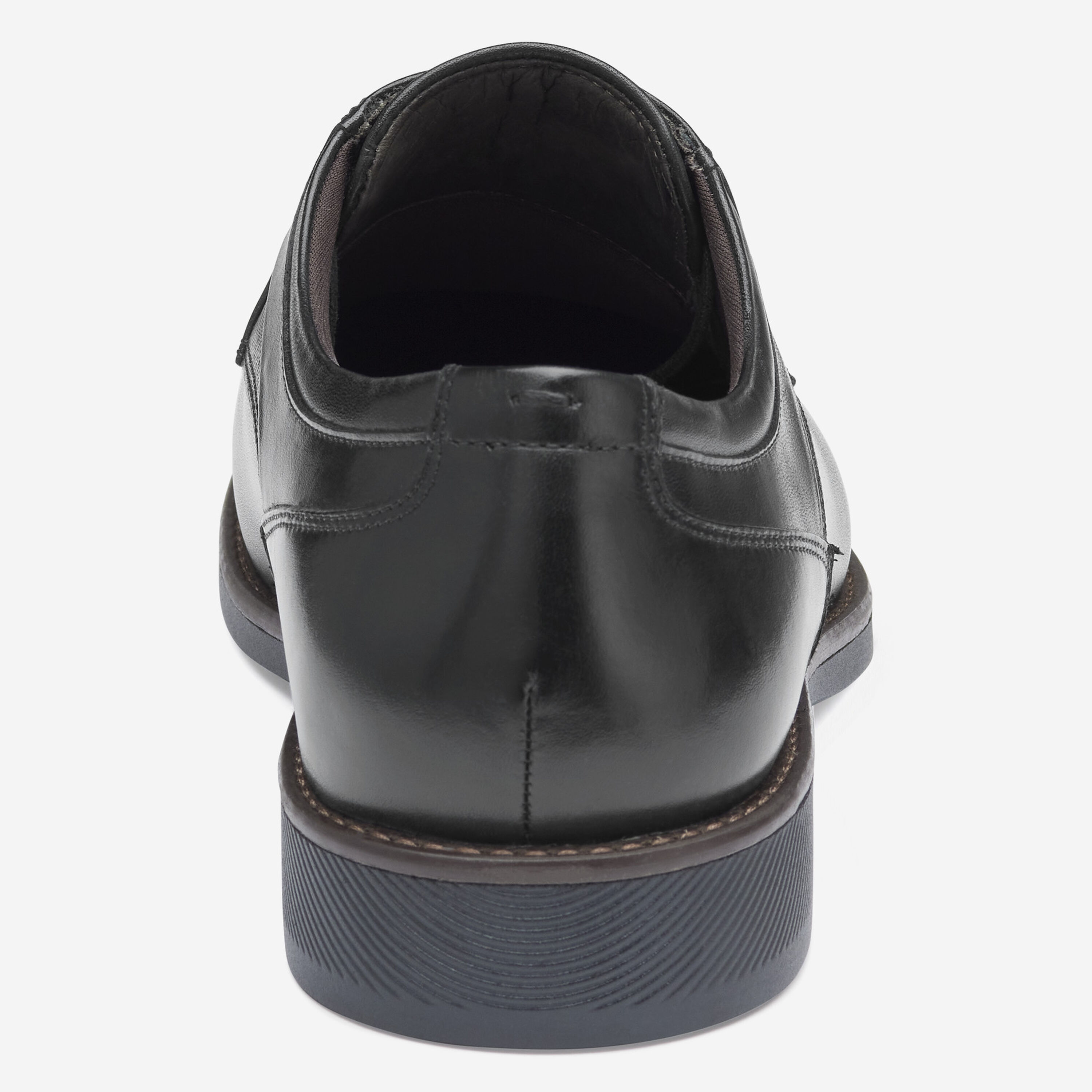 Johnston & Murphy Holcomb Black Leather Oxford Plain Toe Men\'s Shoes. Size 10.5 Men main image 4