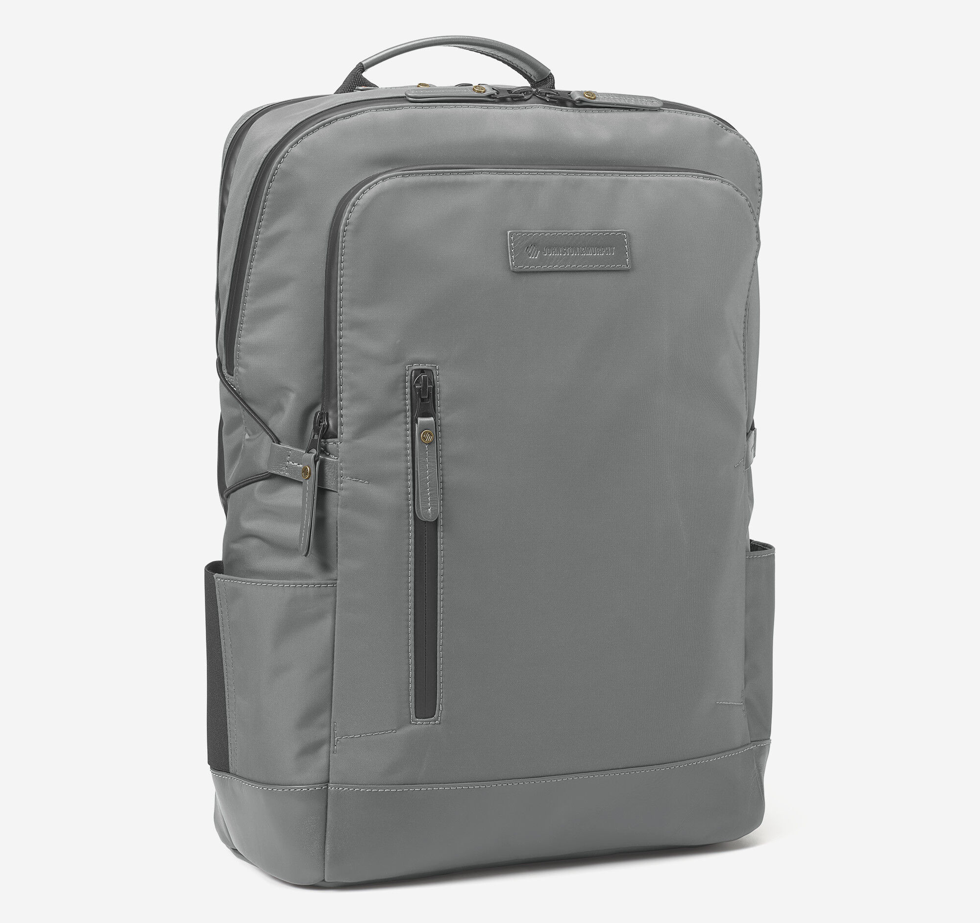 Men's Hudson Waterproof Backpack in Charcoal | Johnston & Murphy