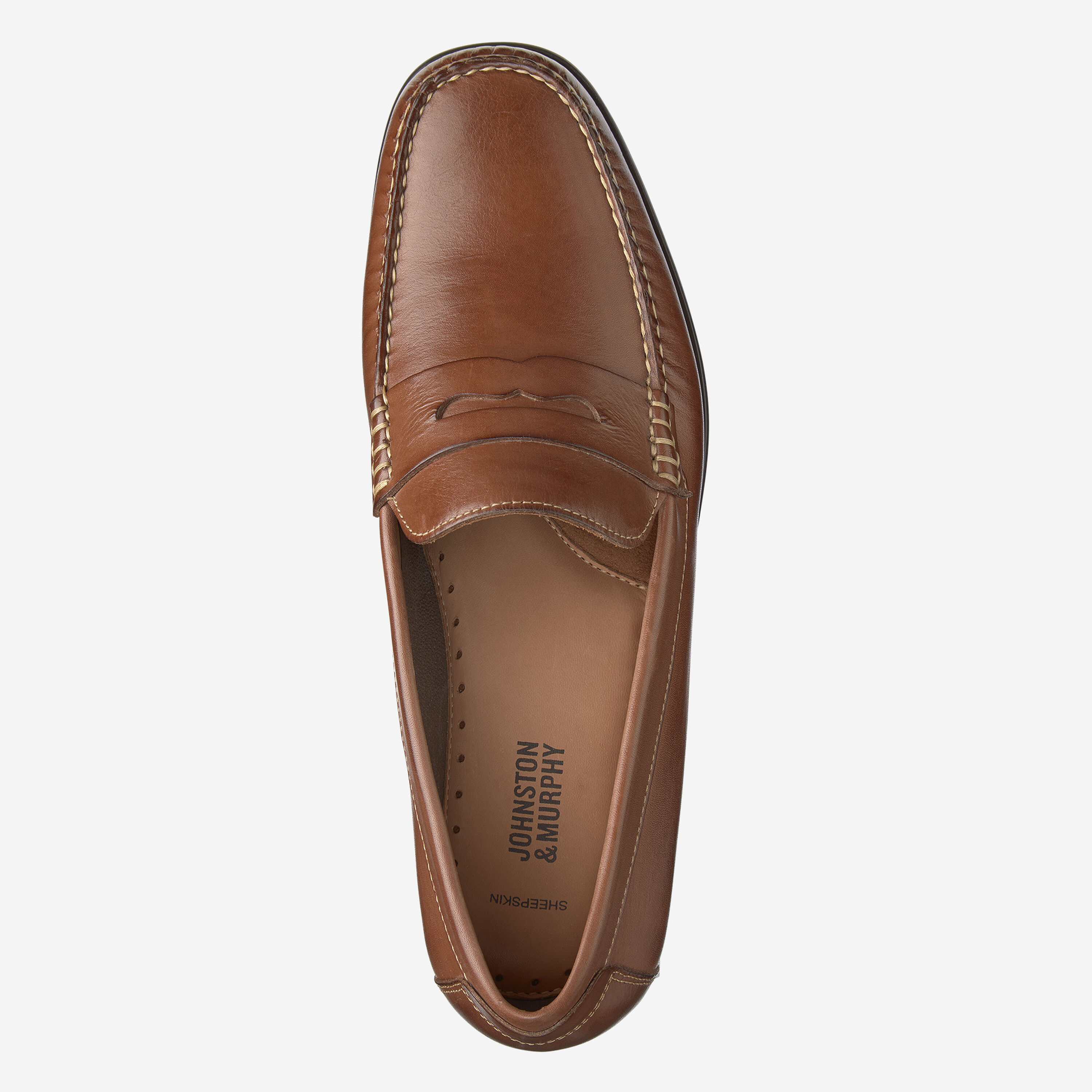 Black Johnston & Murphy Stoltz Penny Shoes Men main image 3