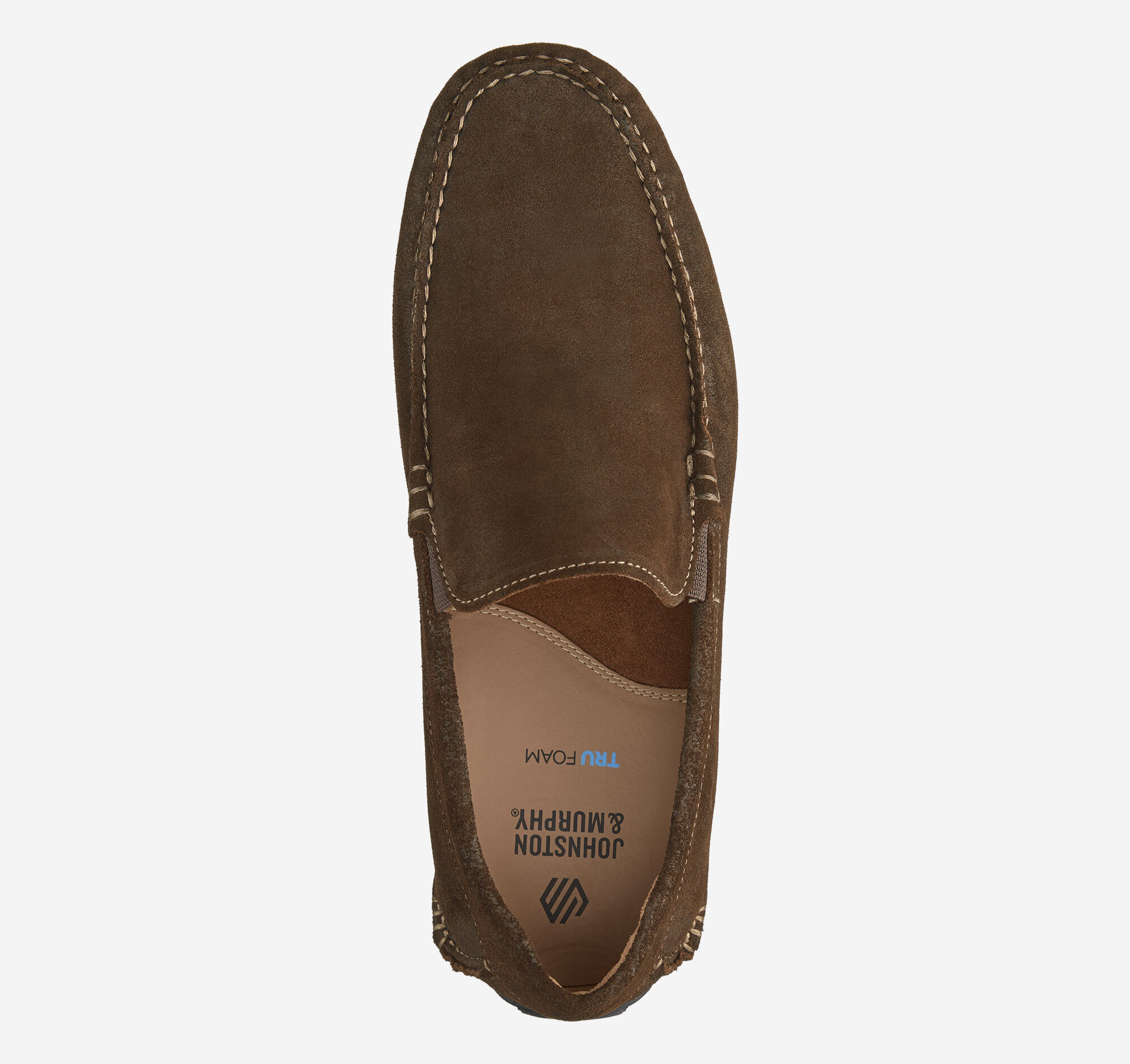 Men's Cort 2.0 Venetian Loafer in Dark Brown Waxed English Suede