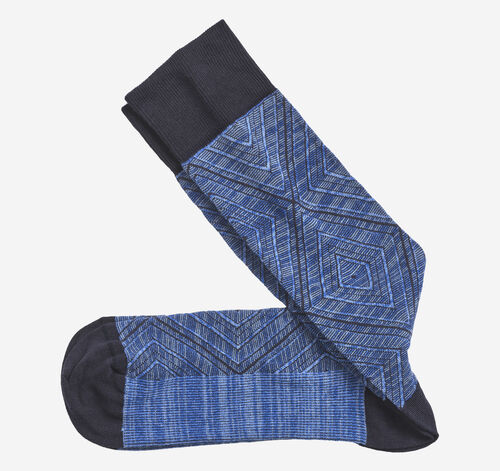 Space Dyed Socks - Blue