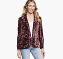 Crushed Velvet Blazer image number null