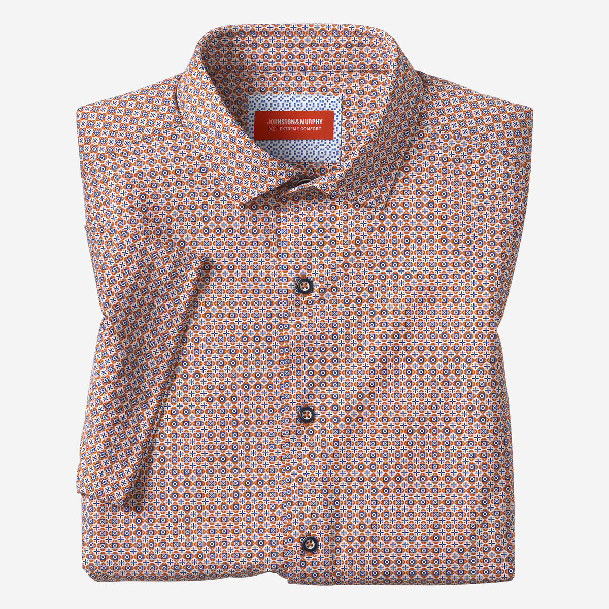 XC+&trade; Motion Short-Sleeve Print Knit Shirt image number null