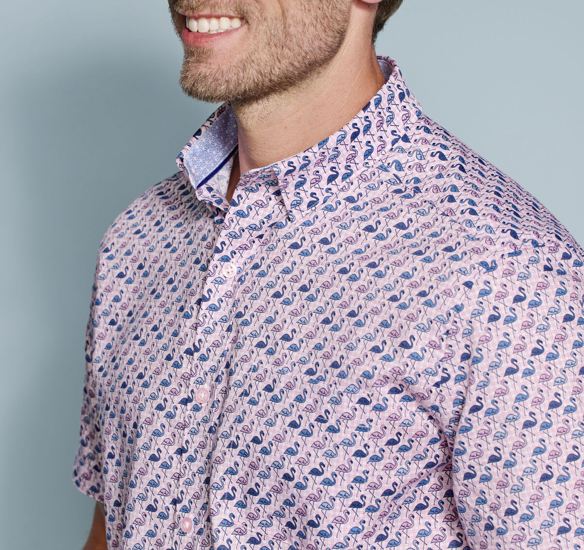 Logan Printed Short-Sleeve Shirt image number null