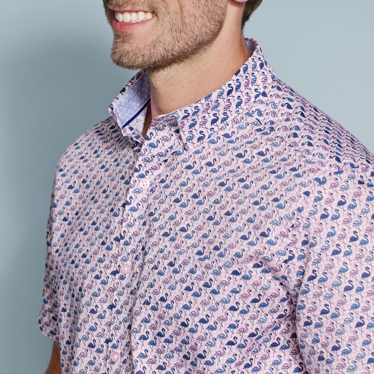 Logan Printed Short-Sleeve Shirt image number null