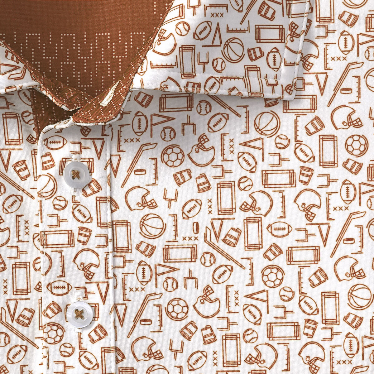 Game Day XC4® Multi-Sport Print Polo image number null