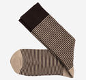 Striped Dress Socks image number null