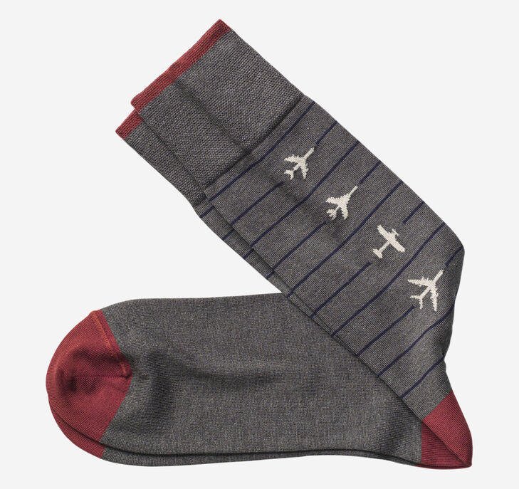 Airplane Socks Johnston & Murphy