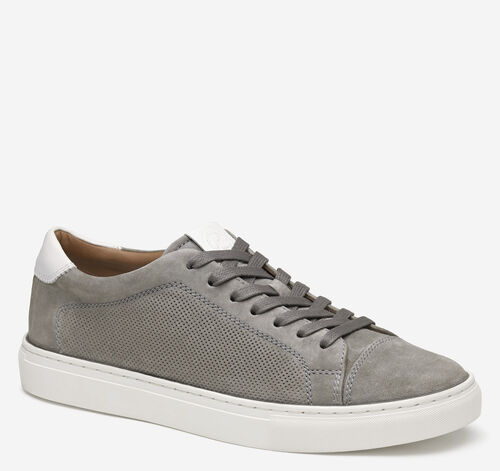 Luther Perfed Lace-to-Toe - Gray Italian Suede