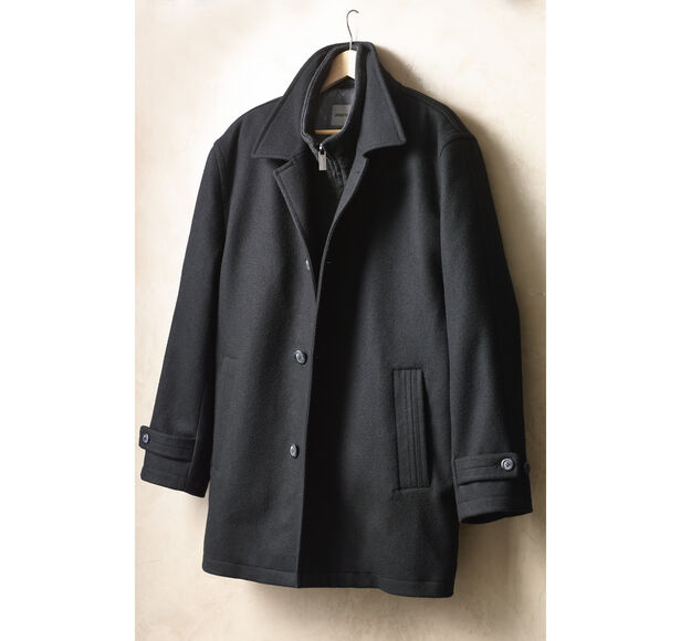 WoolBlend Car Coat Johnston & Murphy