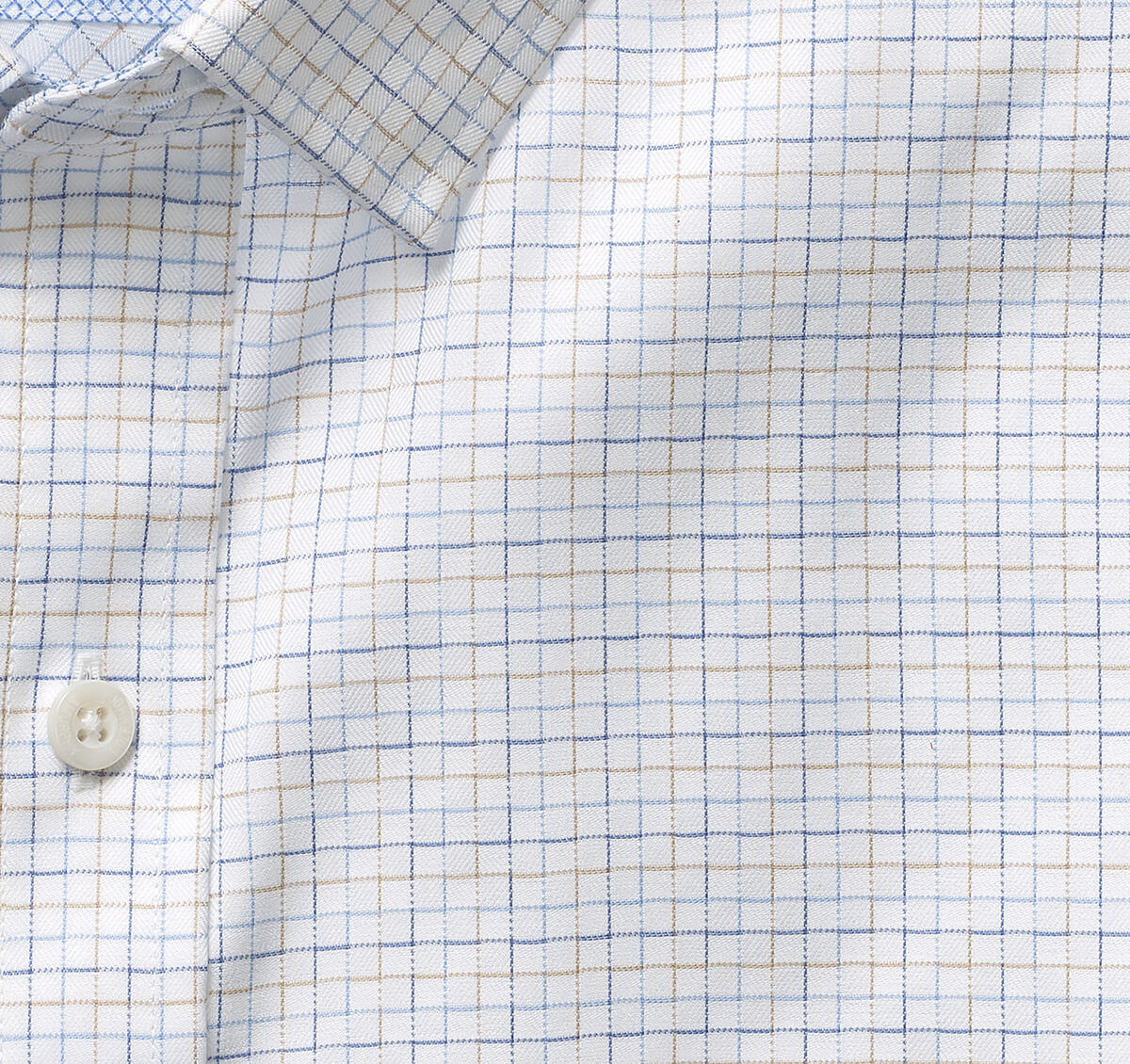 Step Grid Patterned Shirt image number null