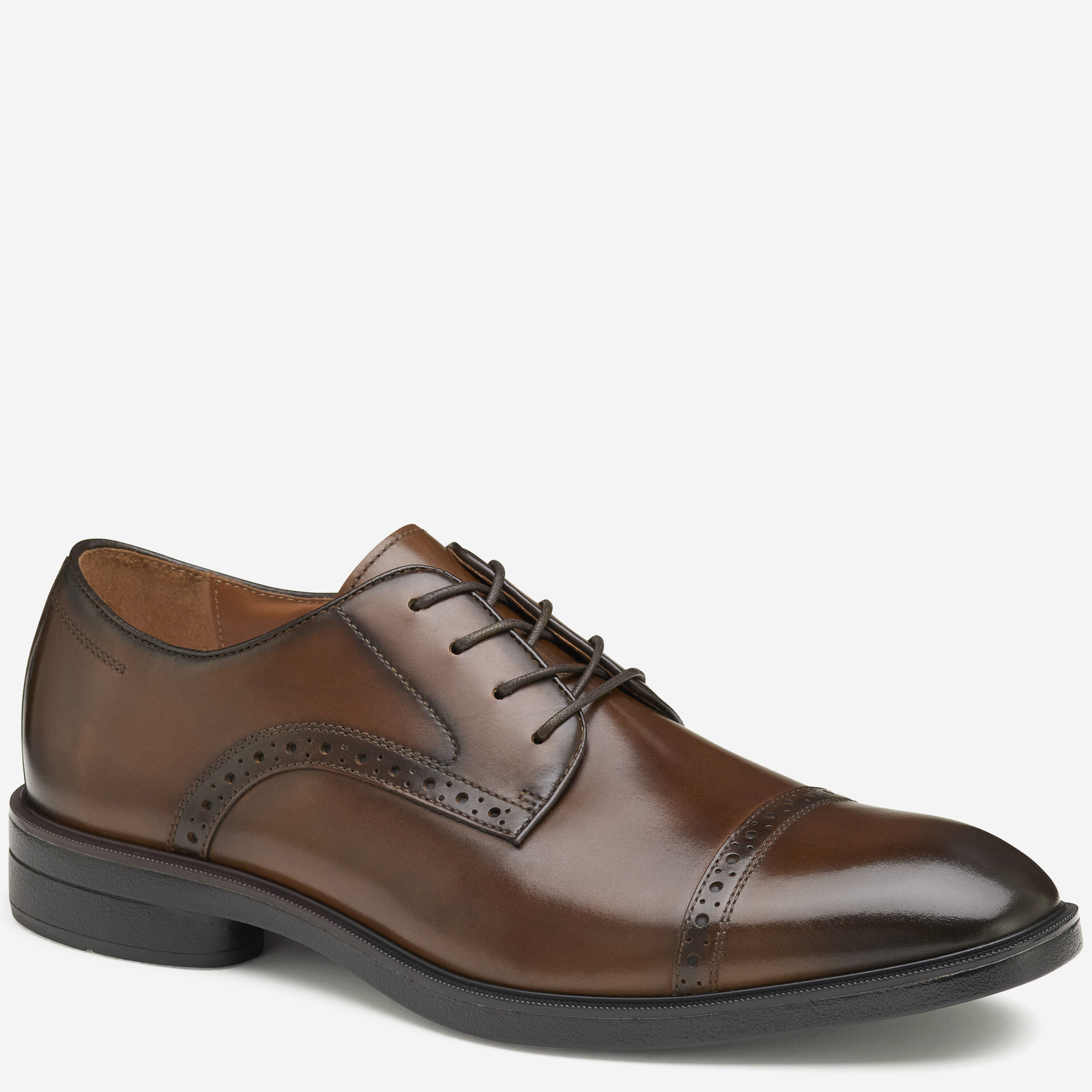 Johnston & Murphy Men\'s Ronan Plain Toe Tan Smooth Full Grain Size 9 NWB Johnston & Murphy Upton Plain Toe Oxford (Men) - Tan Oiled  main image 2