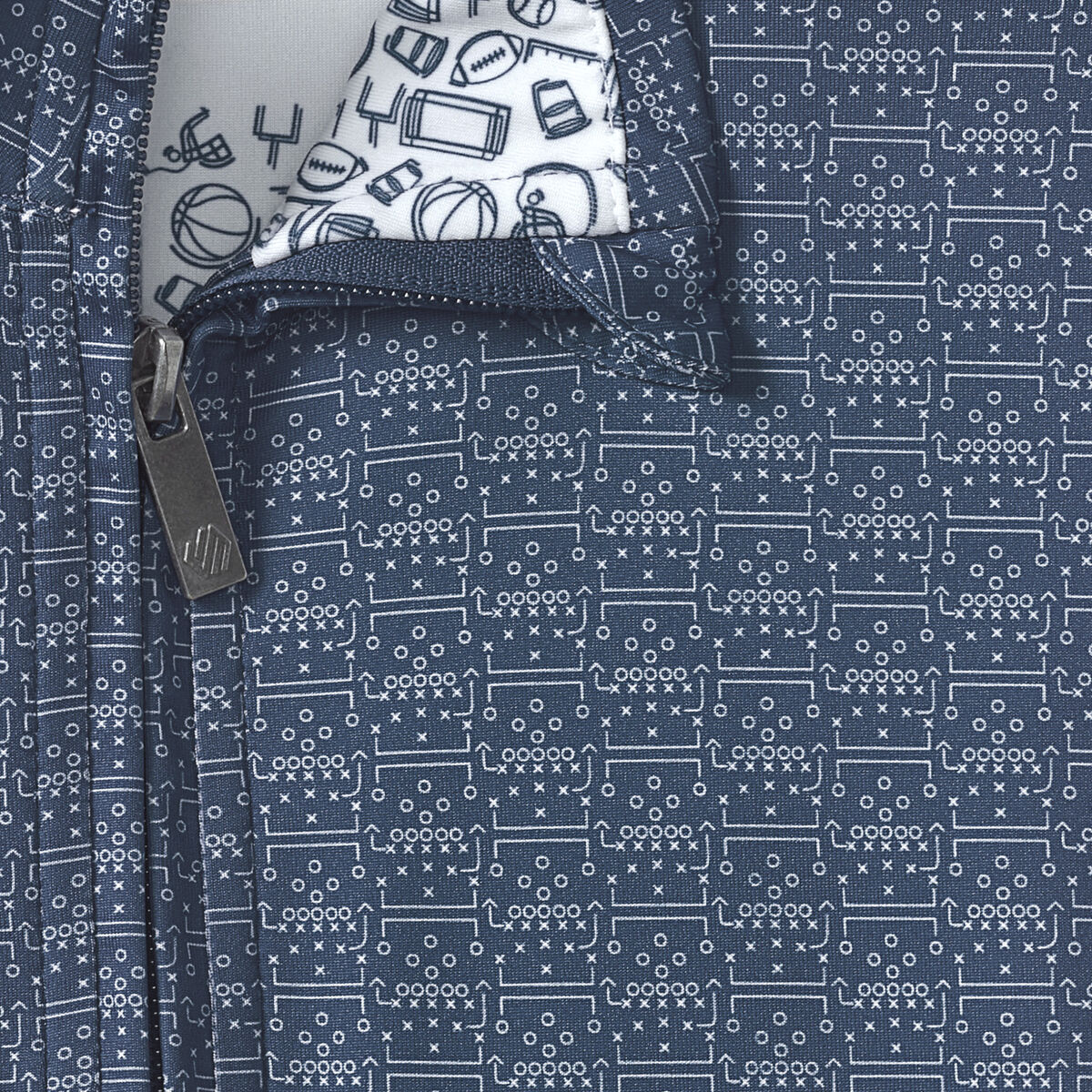 Game Day XC4® Plays Print Quarter-Zip image number null