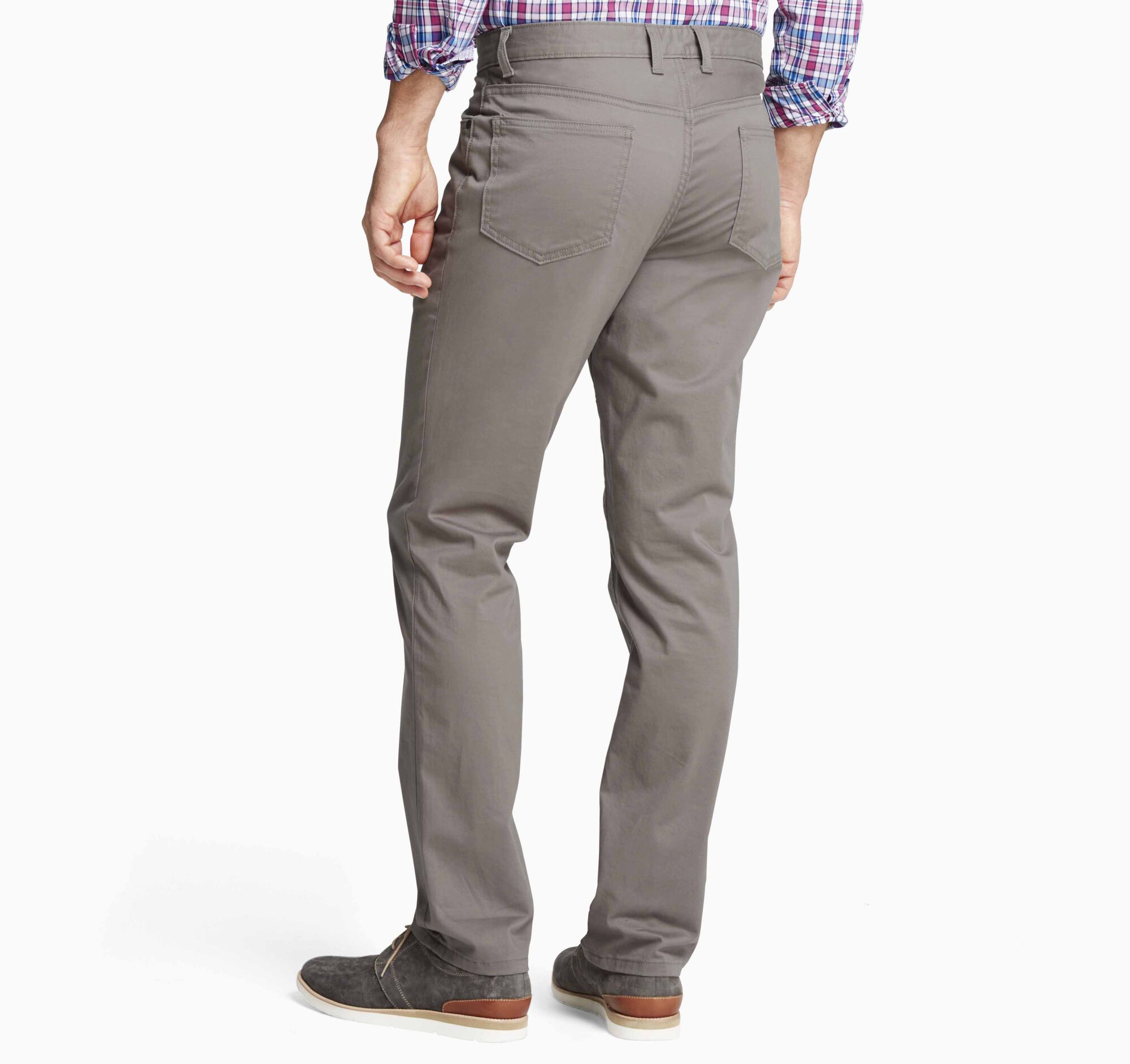 Regular Fit Five-Pocket Pants | Johnston & Murphy