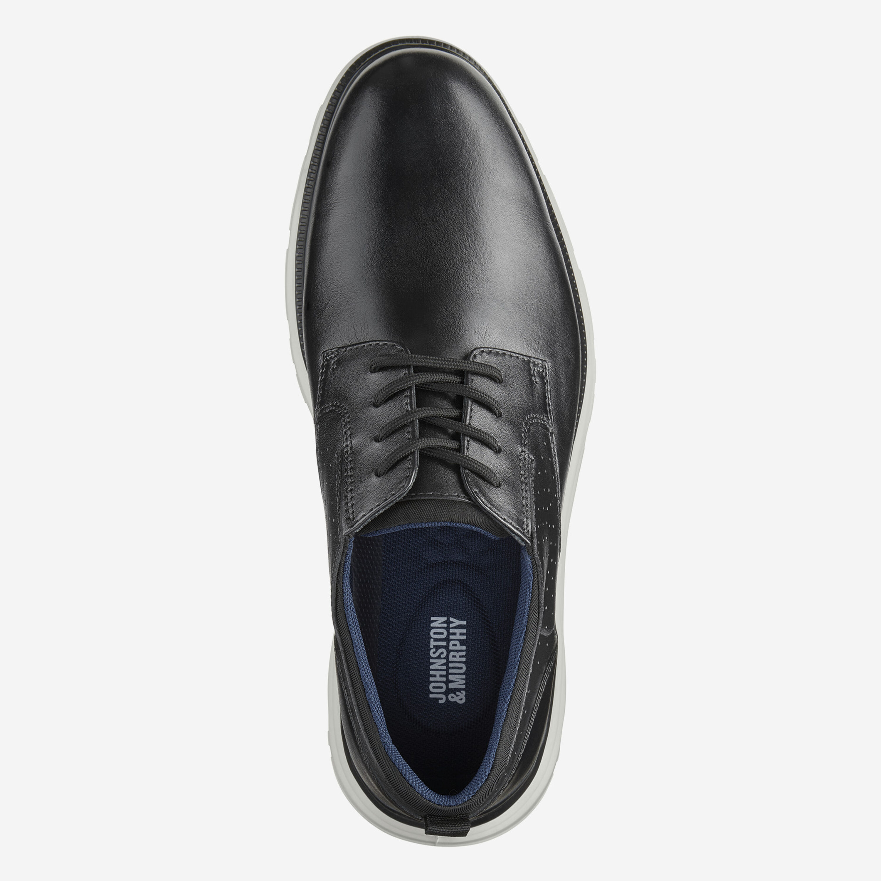 Johnson and Murphy, Blue Plain Toe Dressy Shoes Size 9.5 Amazon.com | Johnston & Murphy Hartley Plain Toe Lace-Up  main image 2