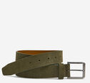 Micro-Textured Suede Belt image number null