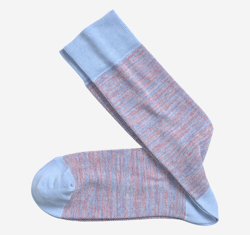 Jacquard Space-Dyed Socks - Multi