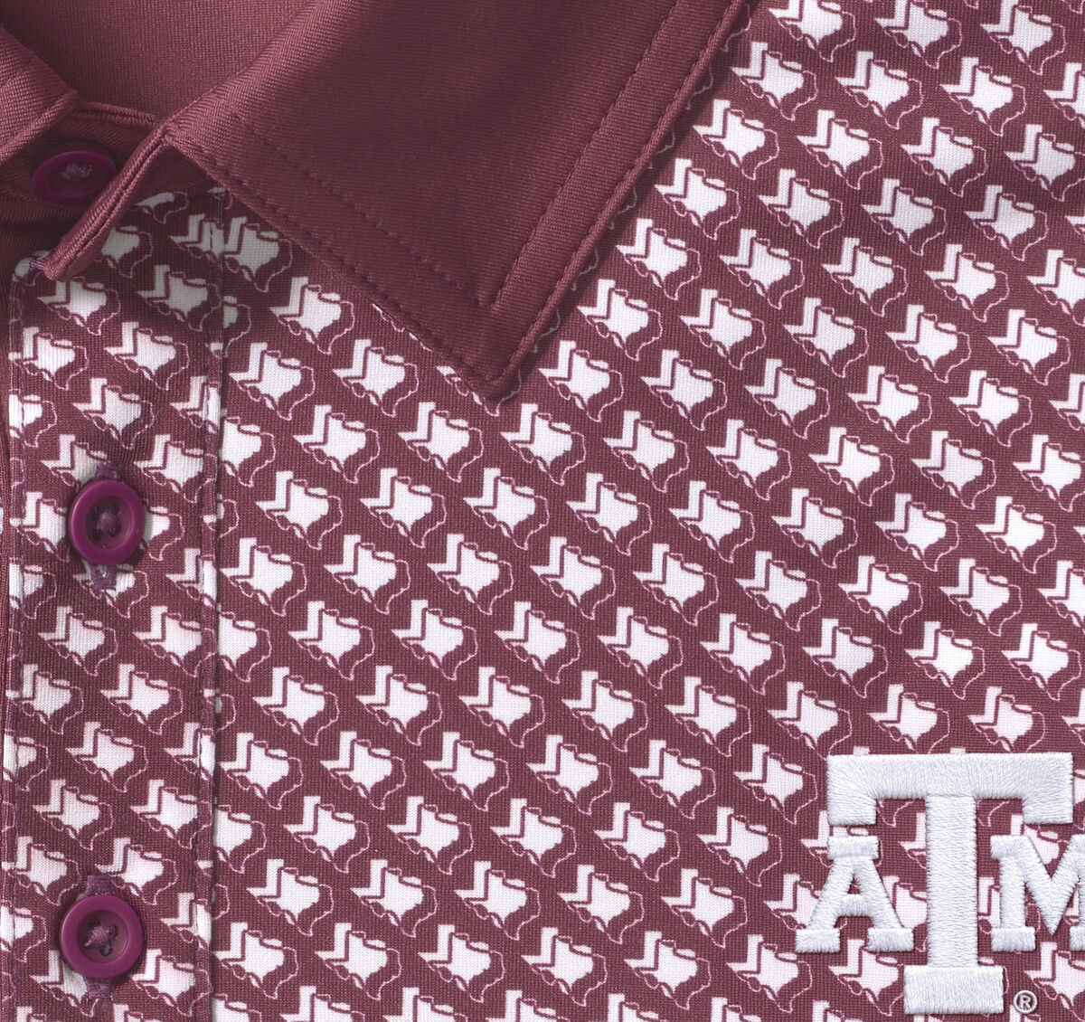 Collegiate XC+&trade; State Print Polo image number null
