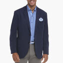 Men's Solid Knit Blazer image number null