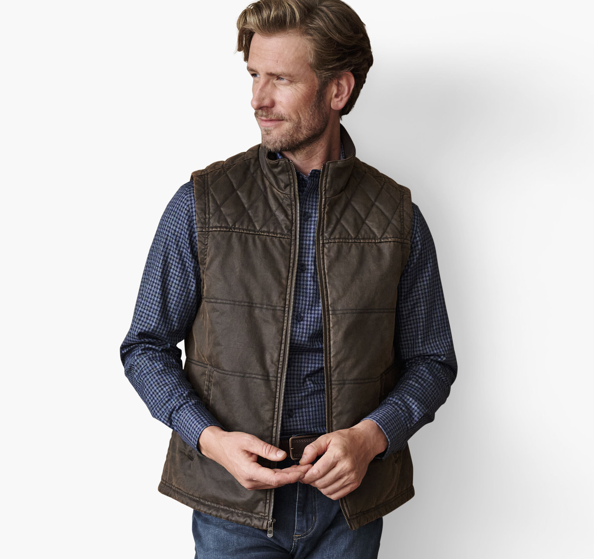Antique Cotton Vest