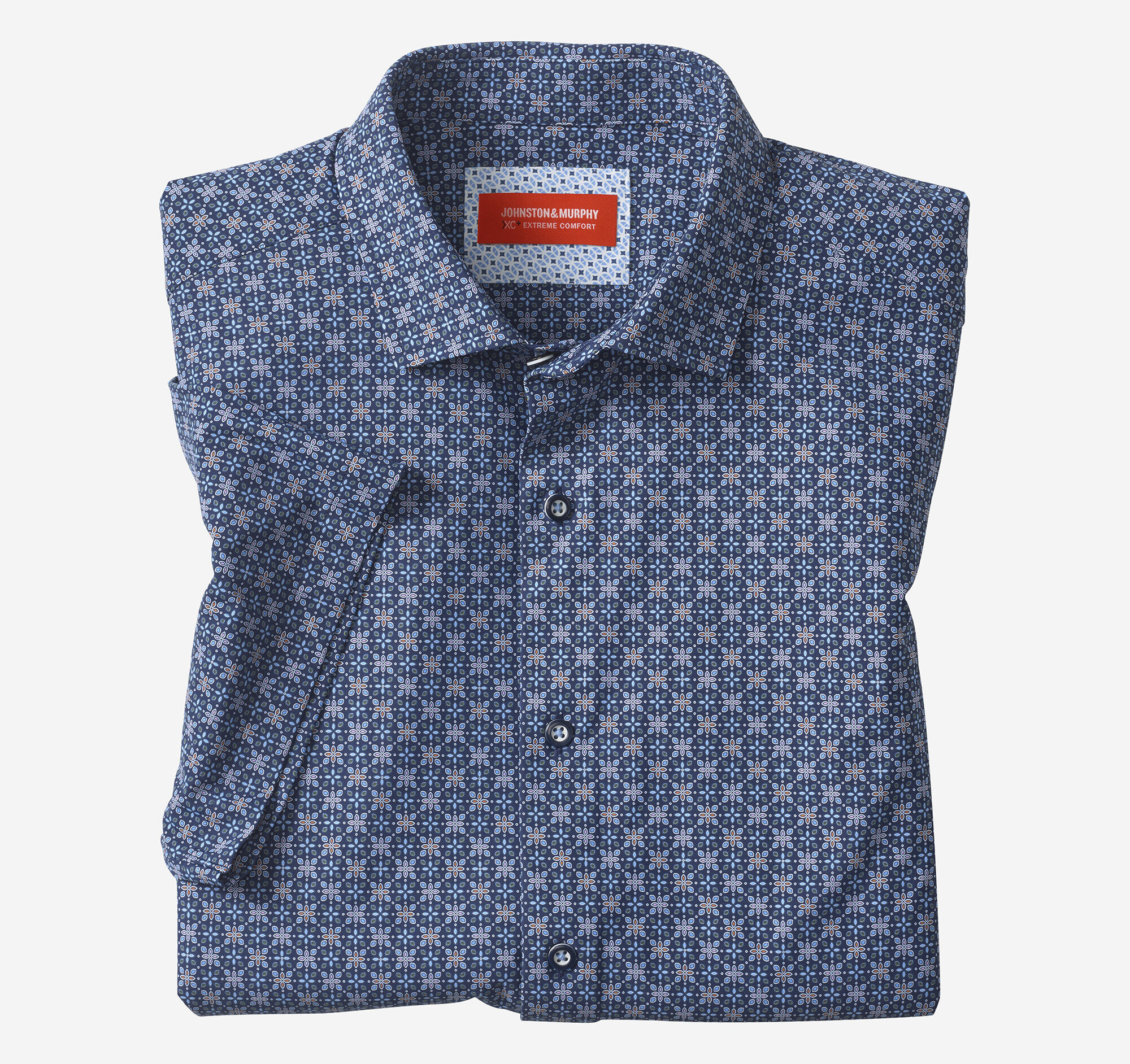 XC+™ Motion Short-Sleeve Print Knit Shirt