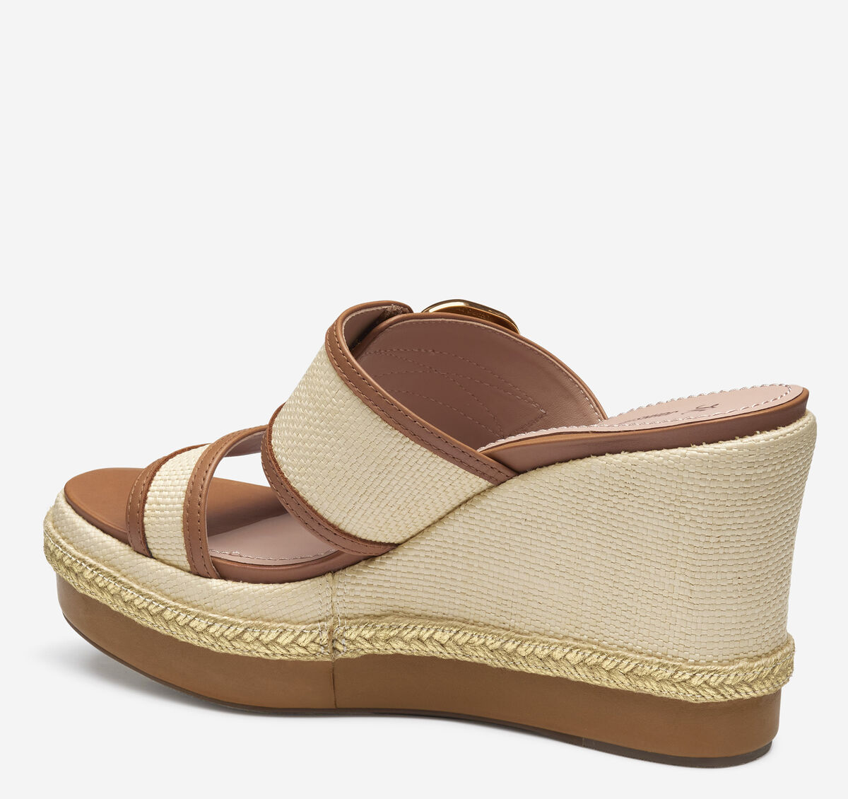 Addison Buckle-Strap Wedge image number null