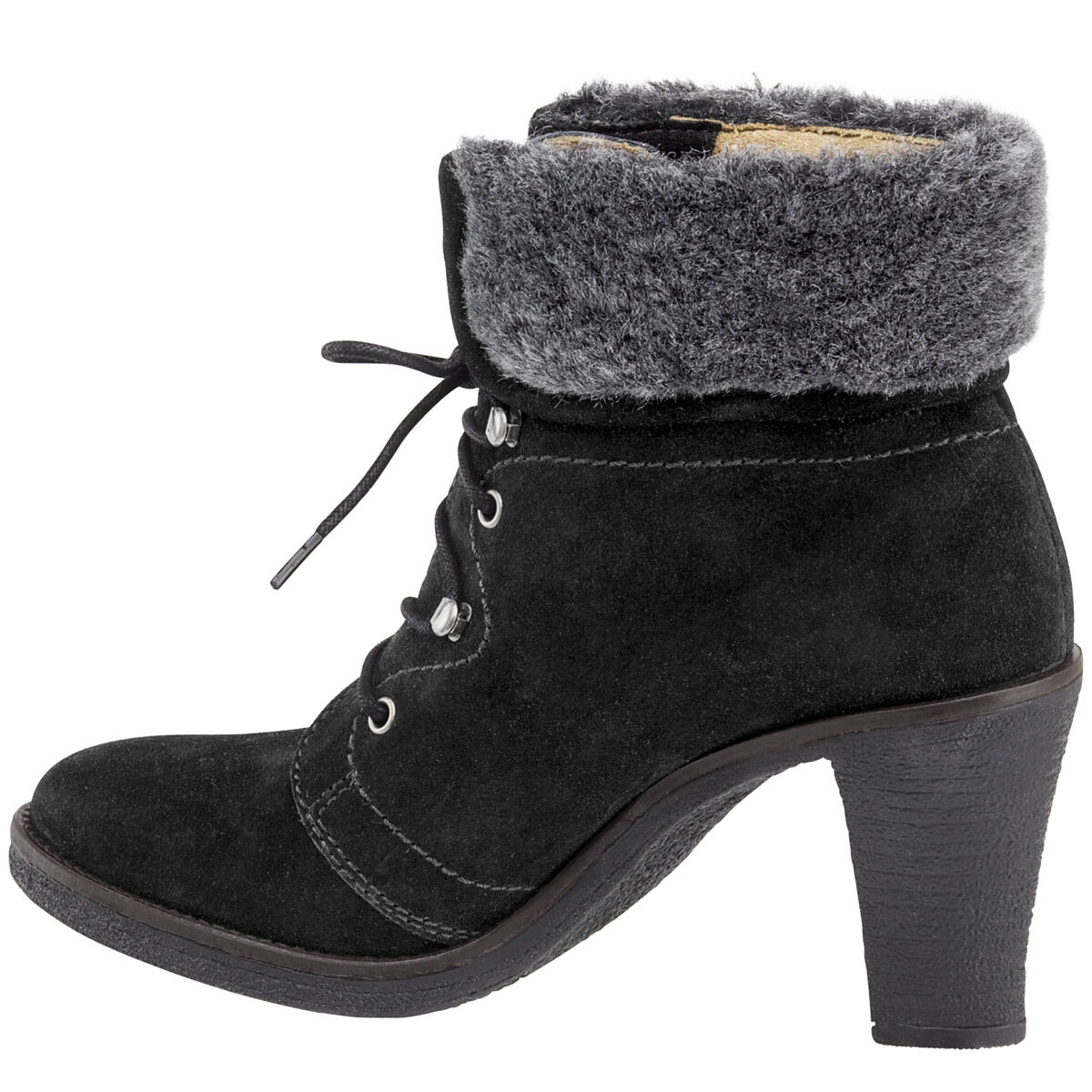 Jasmine Lace Up Shearling Cuff image number null