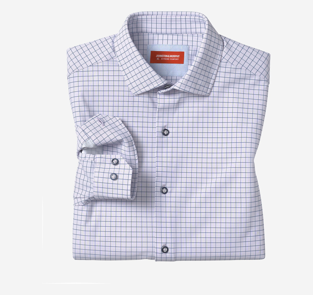 XC+&trade; Motion Long-Sleeve Dress Knit Shirt image number null