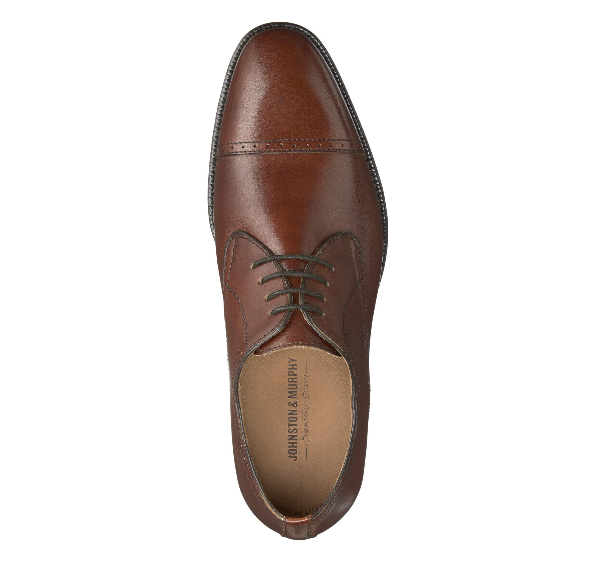 johnston and murphy barton cap toe