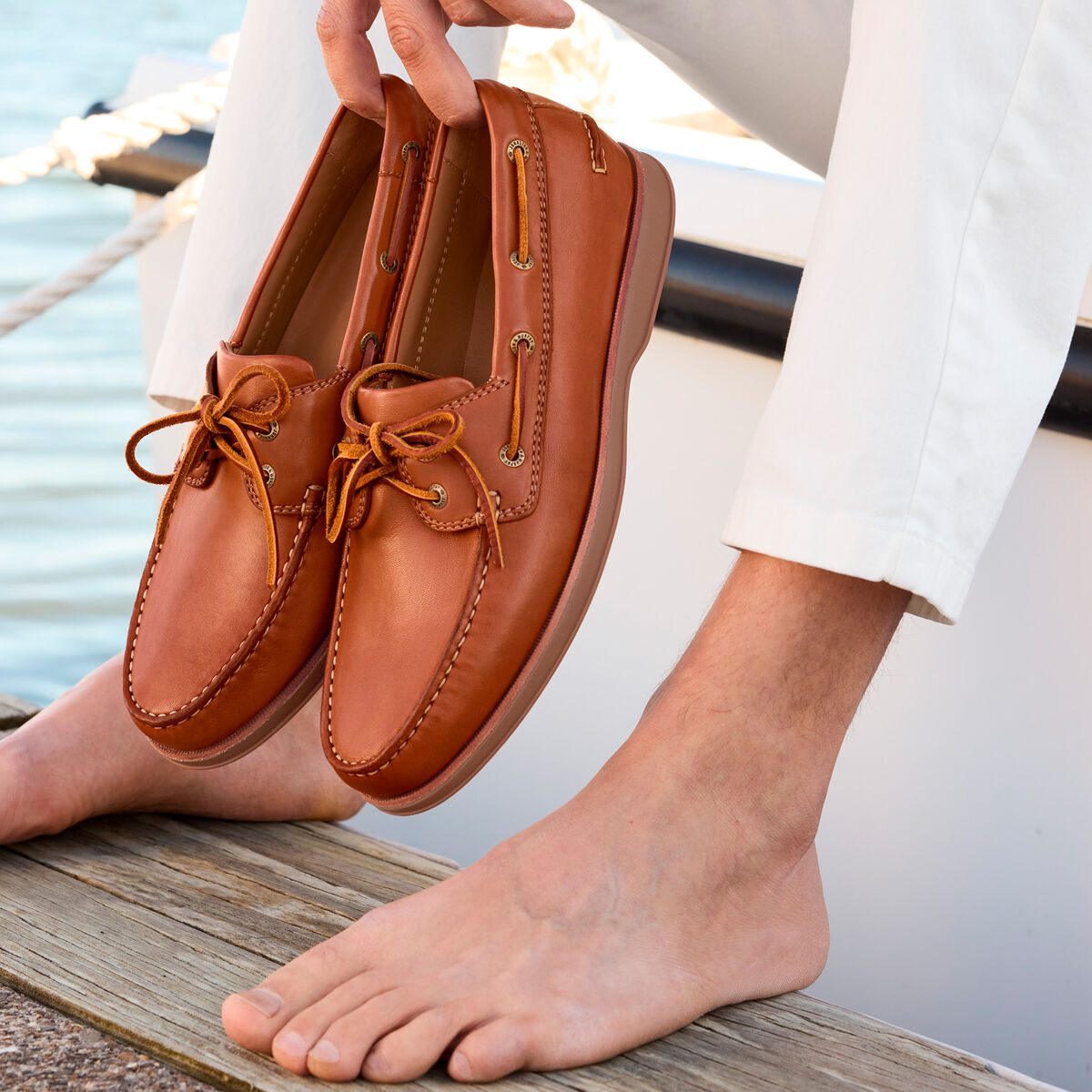 Monaco 2-Eye Boat Shoe image number null