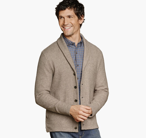 Shawl Cardigan - Oatmeal