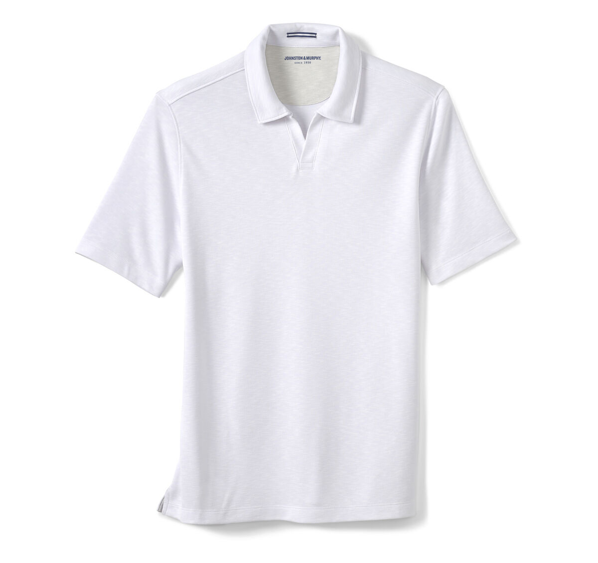 Vintage Slub V-Neck Polo image number null