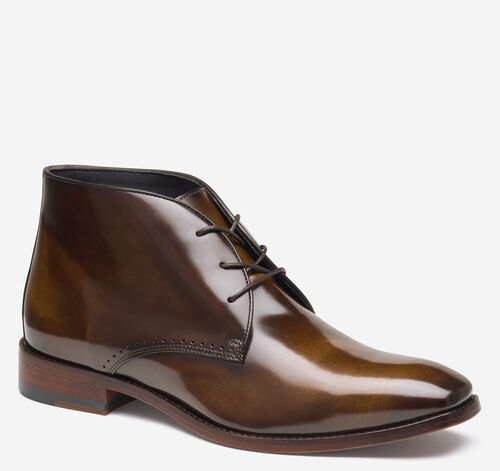Arrister Chukka Boot - Tan Italian Full-Grain Leather