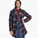Plaid Teddy Coat image number null